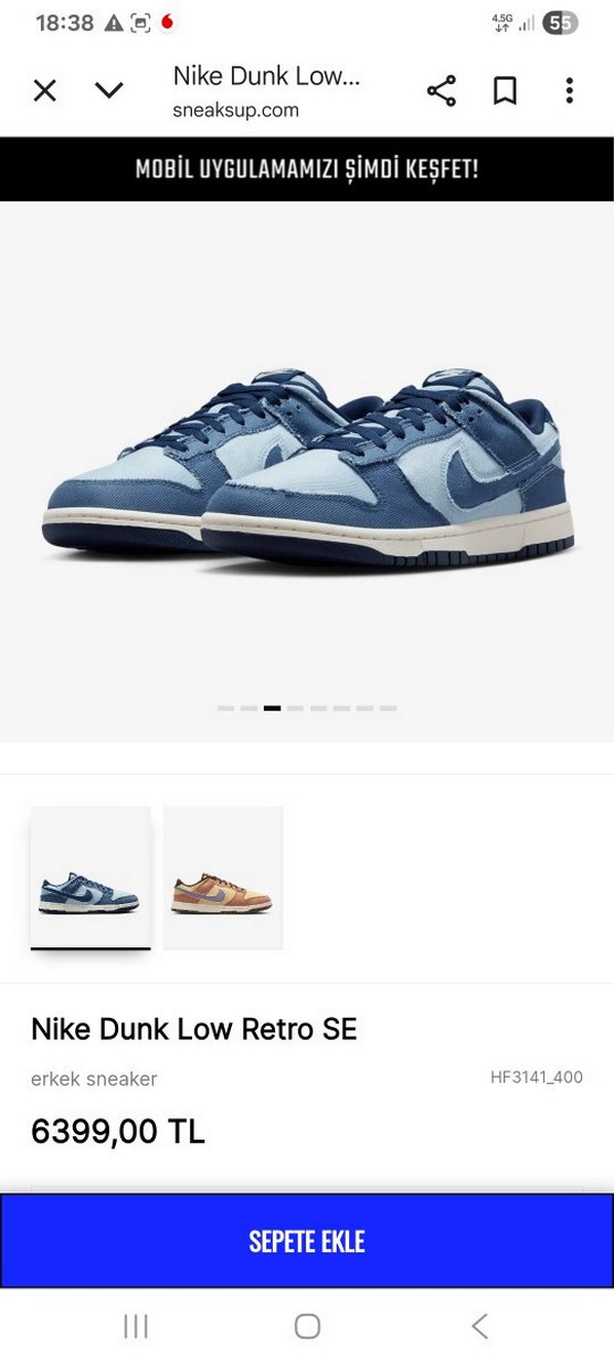 Nike Dunk Low Retro SE Erkek Sneakers - Görsel 2