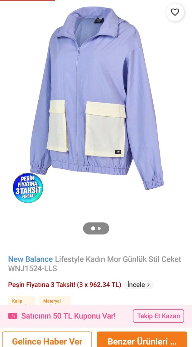 Kadın Mor Kapüşonlu ince ceket,mont - Görsel 5