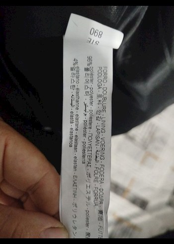 Yeni Zara İnci Düğmeli Siyah Blazer Elbise - Görsel 5