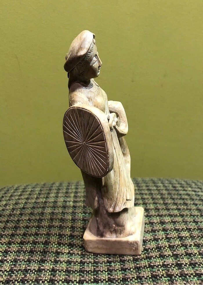 Mermer El Yapımı Savaşçı Kadın Biblo - Görsel 4