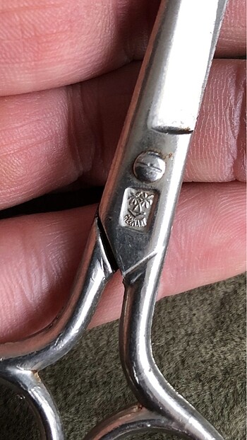 Vintage Alman Yapımı Çocuk Tırnak Makası - Görsel 3