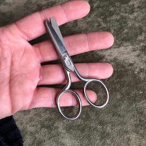 Vintage Alman Yapımı Çocuk Tırnak Makası - Görsel 2