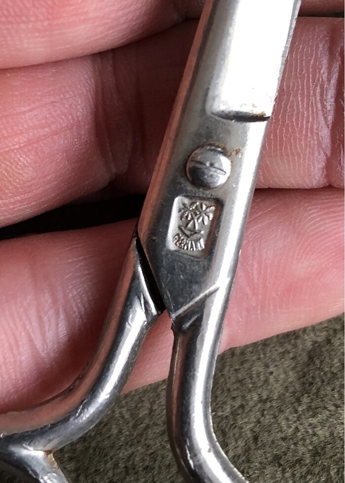 Vintage Alman Yapımı Çocuk Tırnak Makası - Görsel 3