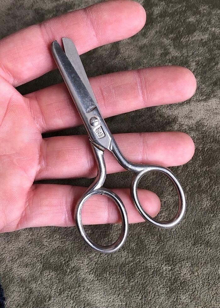 Vintage Alman Yapımı Çocuk Tırnak Makası - Görsel 2