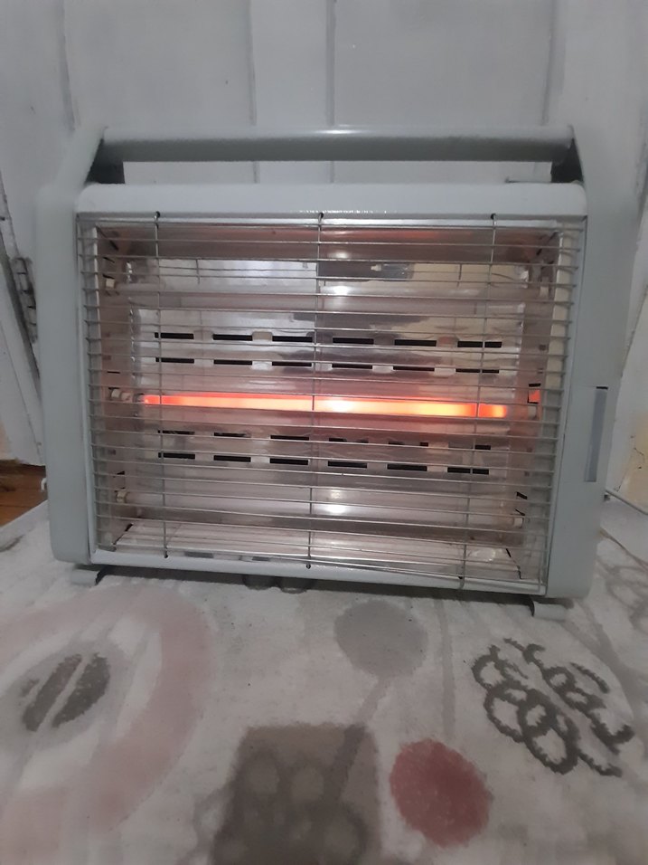 Gri Elektrikli Isıtıcı - Görsel 3