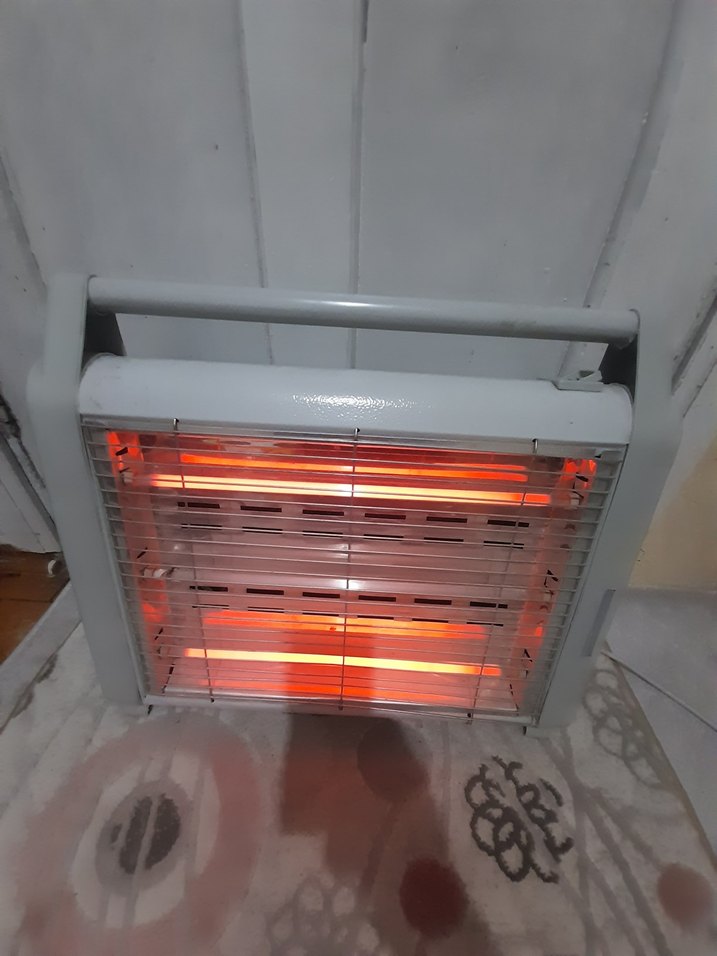 Gri Elektrikli Isıtıcı - Görsel 2