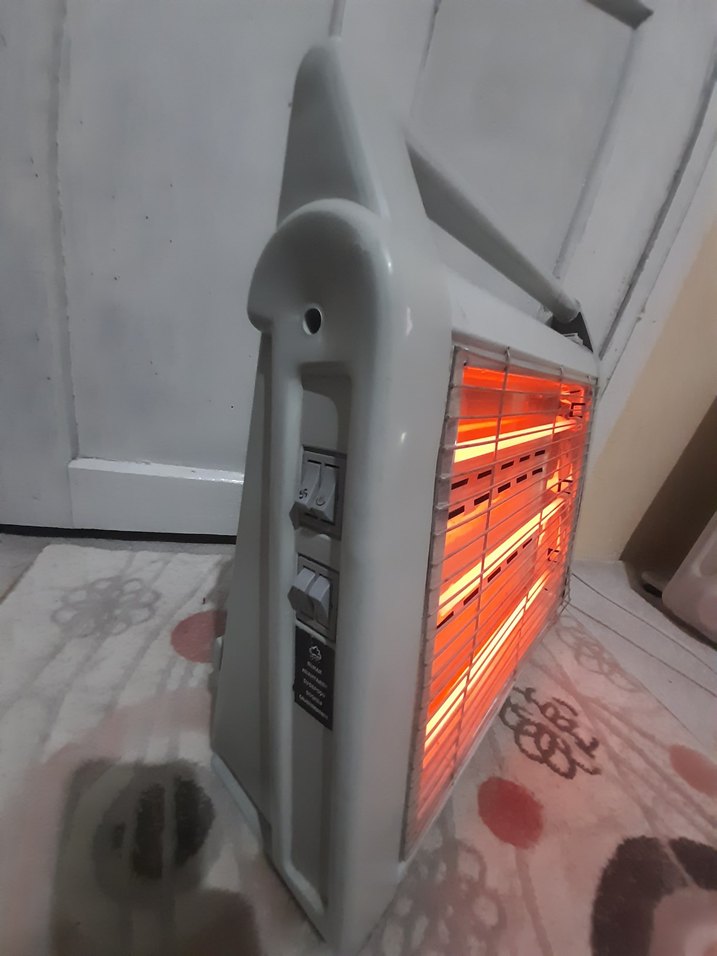 Gri Elektrikli Isıtıcı - Görsel 5