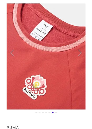 Puma x Palomo Kısa Kollu Crop Top - Görsel 2