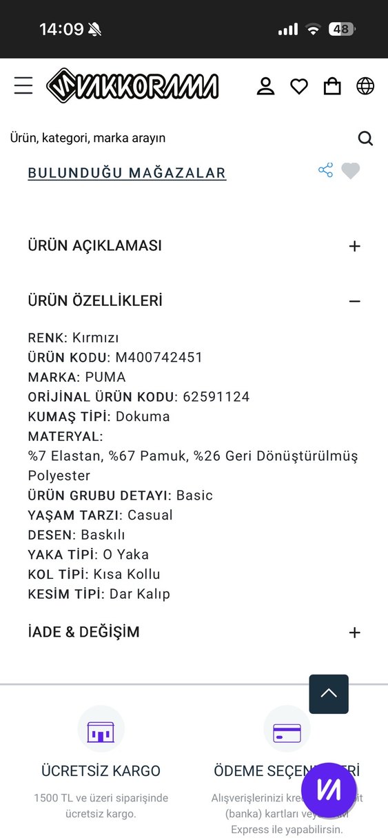 Puma x Palomo Kısa Kollu Crop Top - Görsel 3