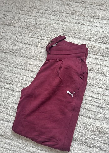 Puma Kadın Bordo Yüksel Bel Eşofman Altı - Görsel 3