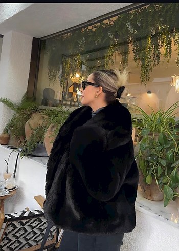 Siyah Premium Kürk - Görsel 2