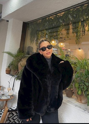 Siyah Premium Kürk - Görsel 4