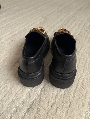 37 Beden siyah Renk Siyah Loafer