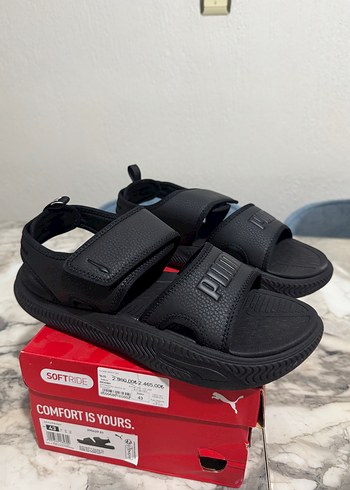 Siyah Kadın Platform Spor Sandalet - Görsel 5