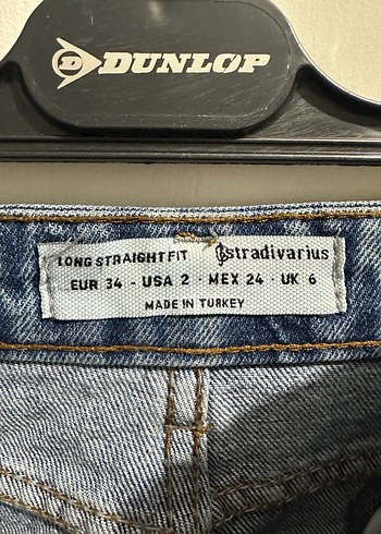 Kadın Mavi Bol Kesim Midi Denim Pantolon - Görsel 4