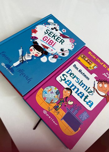 Dan Gutman'dan Çocuk Kitapları: Şeker Gibi & Dersimiz Şamata