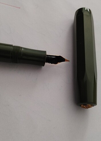  Beden Kaweco dolma kalem, yeşil renkli