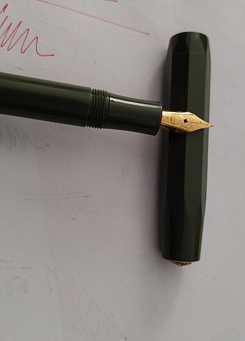  Beden Renk Kaweco dolma kalem, yeşil renkli