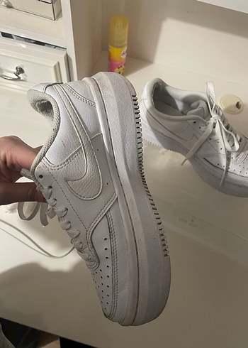 Nike Court Vision Alta Beyaz - Görsel 5