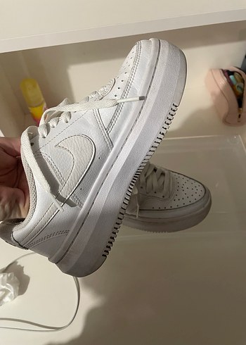 Nike Court Vision Alta Beyaz - Görsel 8