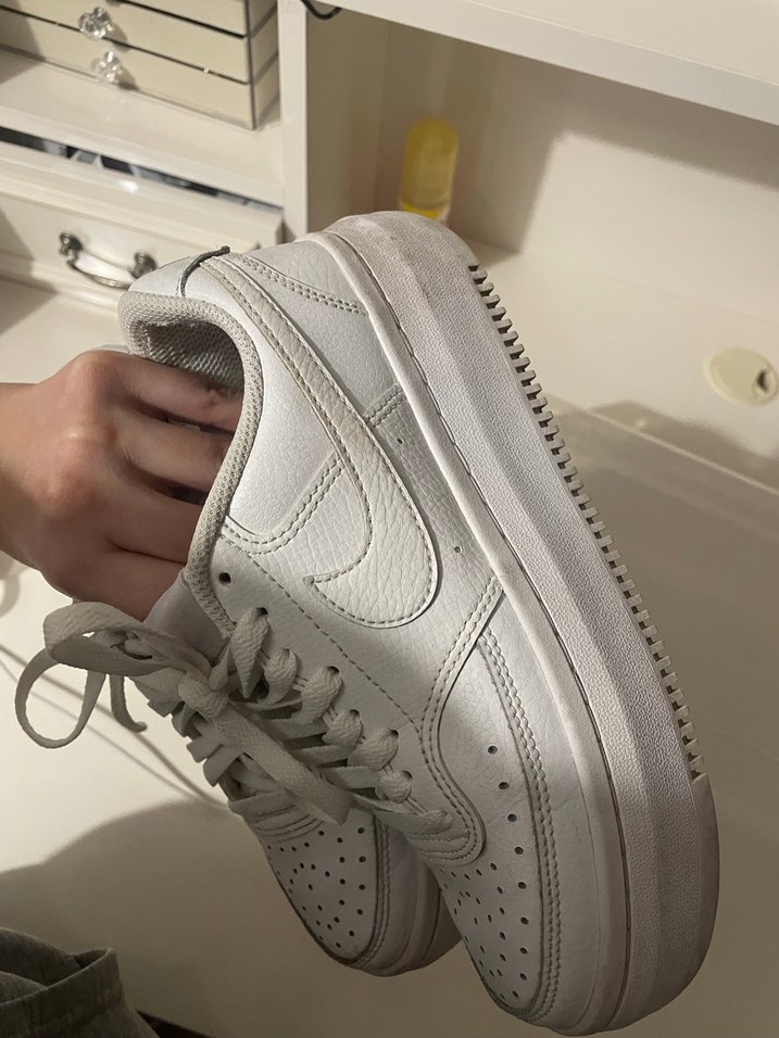 Nike Court Vision Alta Beyaz - Görsel 4