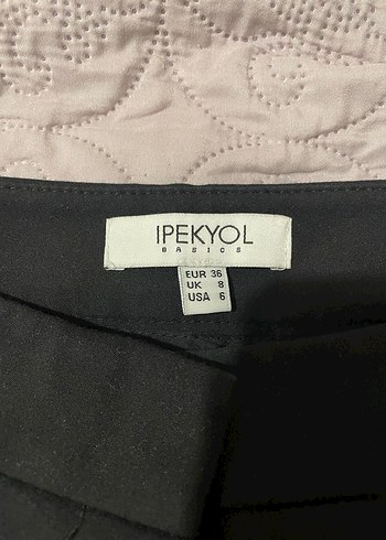 İpekyol Siyah Kadın Cigarette Kumaş Pantolon - Görsel 2