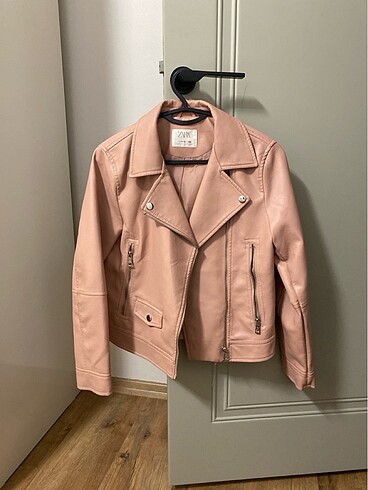 Zara Zara Kız Çocuk Deri Ceket