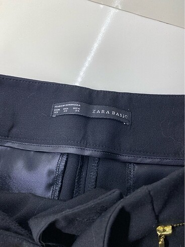 xs Beden siyah Renk Zara Havuç Model Kumaş Pantolon