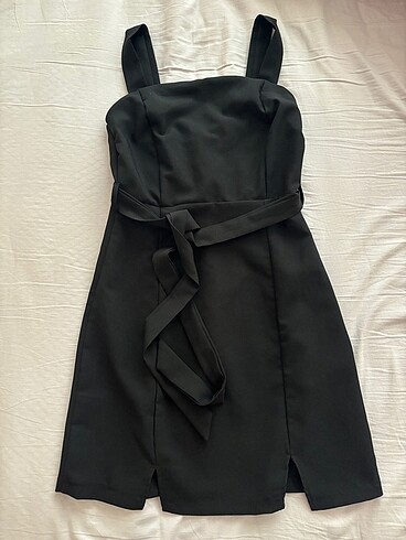 siyah mini elbise