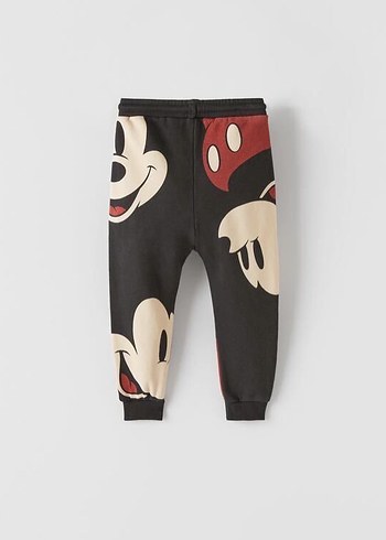 1 Yaş Beden beyaz Renk Disney Mickey's Crew Erkek Bebek Kapüşonlu Takım