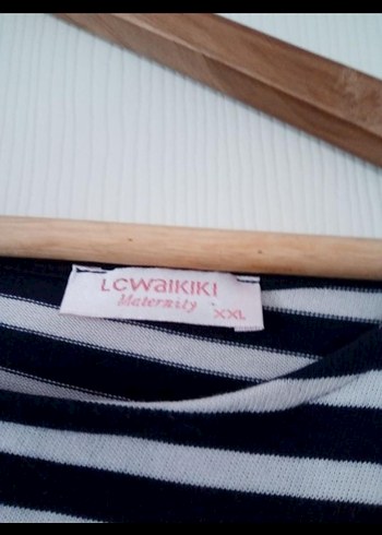 Çizgili Uzun Kollu Midi Triko Elbise - Görsel 4