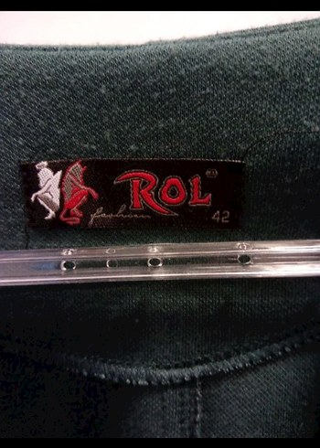 Düğmeli Yeşil Kadın Blazer Ceket - Görsel 5