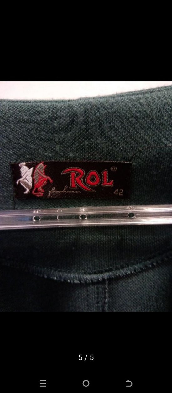 Düğmeli Yeşil Kadın Blazer Ceket - Görsel 5