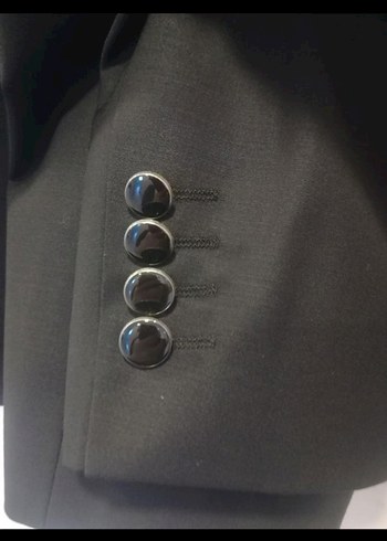 Erkek Siyah Düğmeli damatlık. - Görsel 6