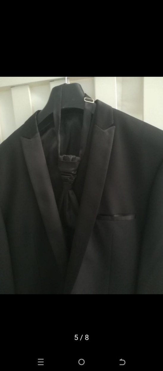 Erkek Siyah Düğmeli damatlık. - Görsel 5