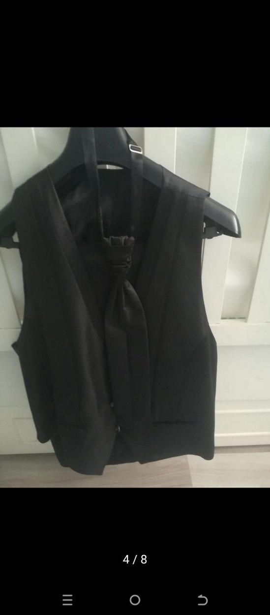 Erkek Siyah Düğmeli damatlık. - Görsel 4