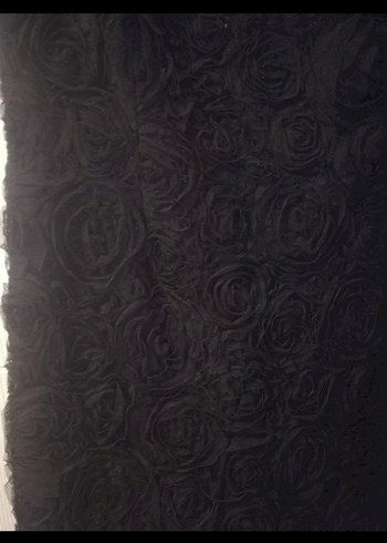 Siyah Dantelli bisiklet Yakalı Midi Elbise - Görsel 3