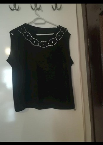 Zincir Detaylı Siyah Uzun Kollu içli dışlı ceket. - Görsel 3