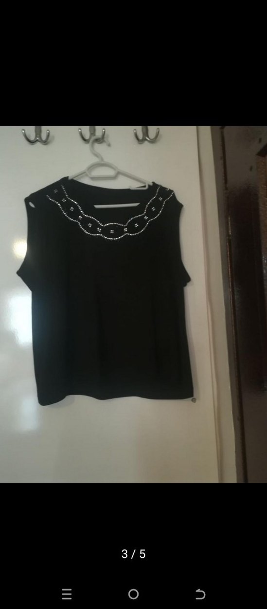 Zincir Detaylı Siyah Uzun Kollu içli dışlı ceket. - Görsel 3