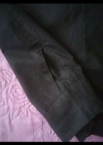 Düğmeli Siyah Kadın Kalem Etek - Görsel 4