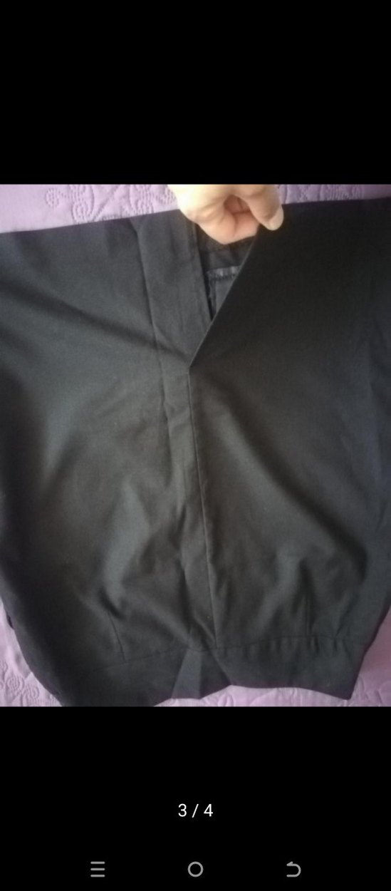 Düğmeli Siyah Kadın Kalem Etek - Görsel 3