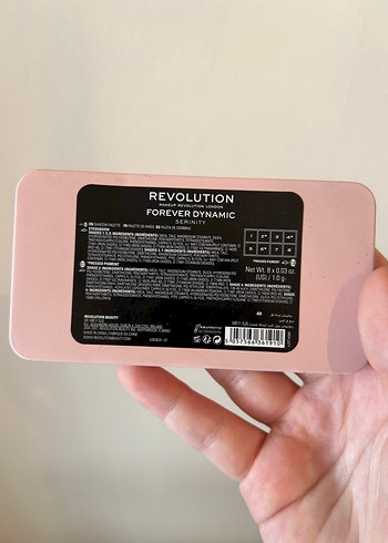 Revolution Revolution Pembe Pastel Göz Farı Paleti