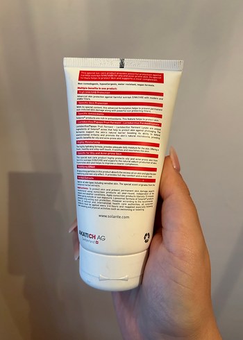 Solante Acnes SPF 50+ Güneş Koruyucu Losyon 150 ml - Görsel 2