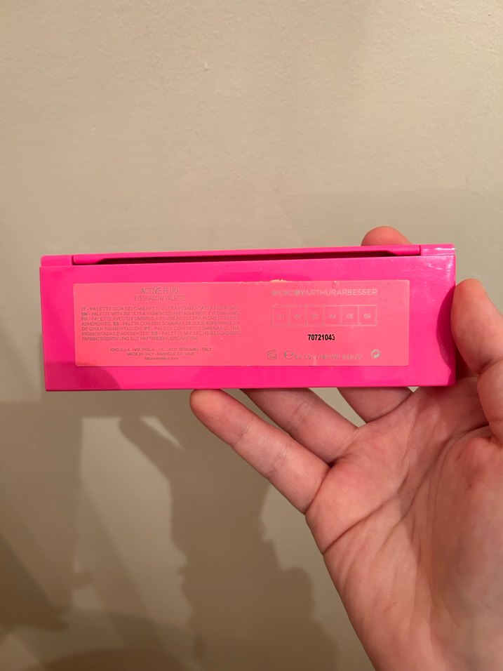 KIKO Pembe Parlak Kadın palet - Görsel 2