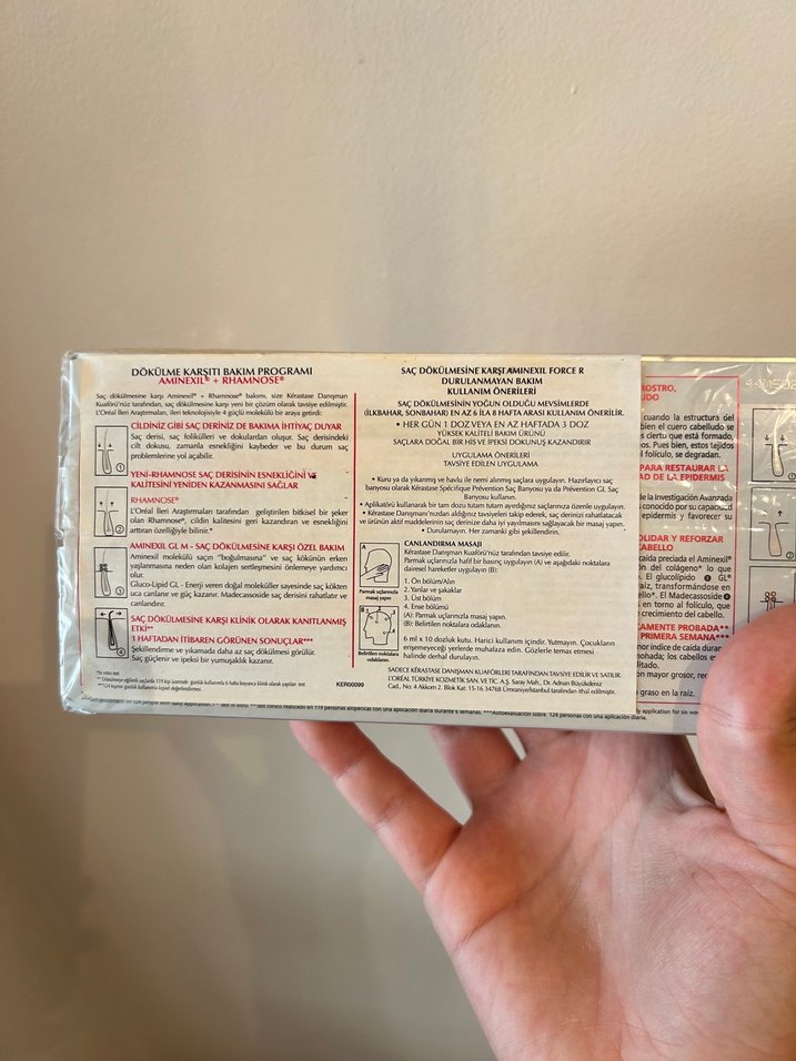 Kérastase Specifique Aminexil Force R Saç Bakım Kürü - Görsel 2