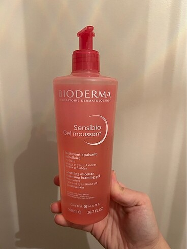 Bioderma sensibio yüz temizleme