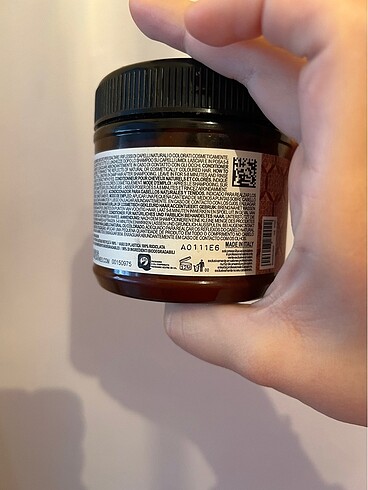 Diğer Davines bakır saçlar için maske