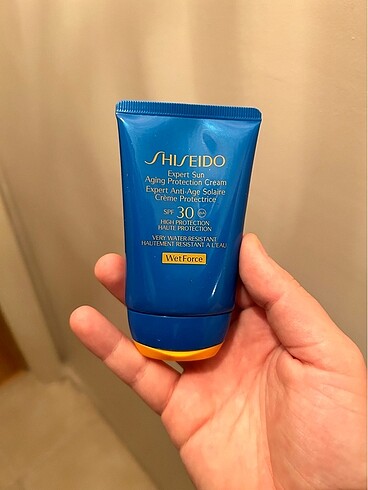 Shiseido likit güneş kremi