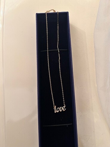 Swarovski love kolye