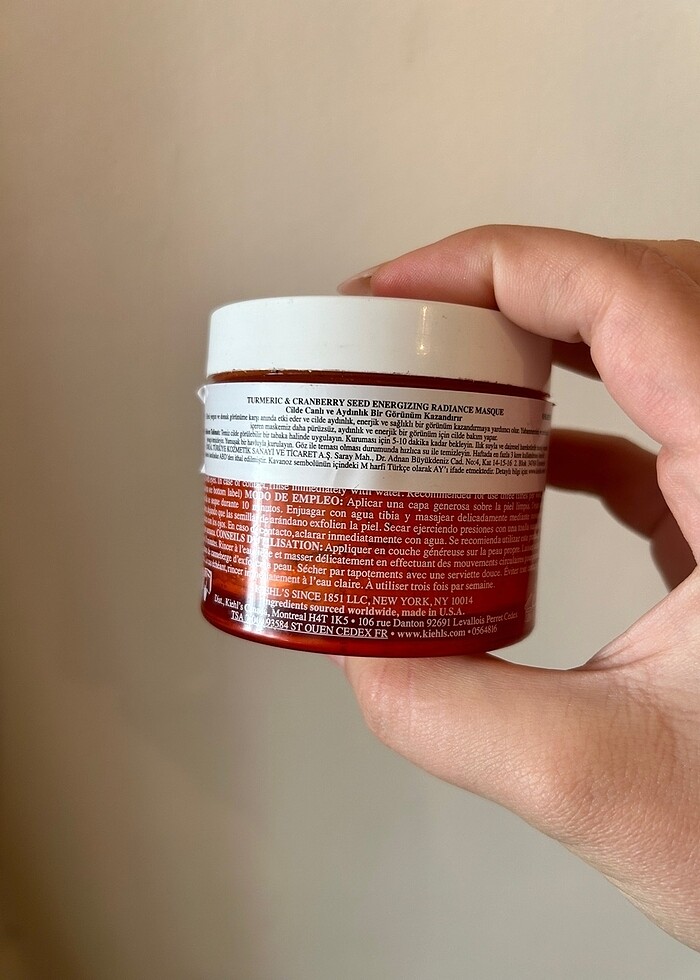 Kielhs yüz maskesi - Görsel 2